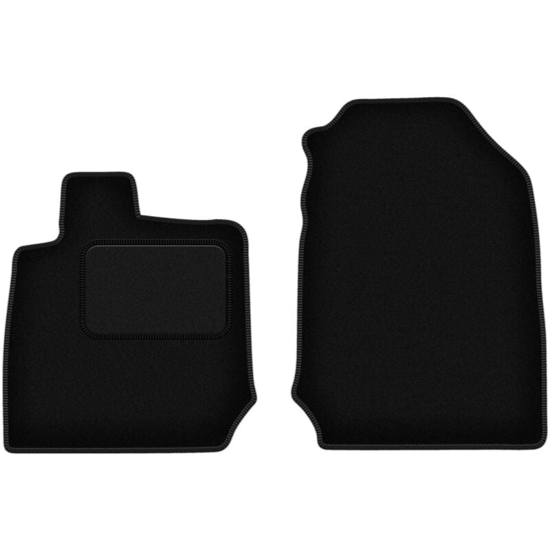 Tapis avant noirs pour : Isuzu D-MAX III pick-up (2019-)