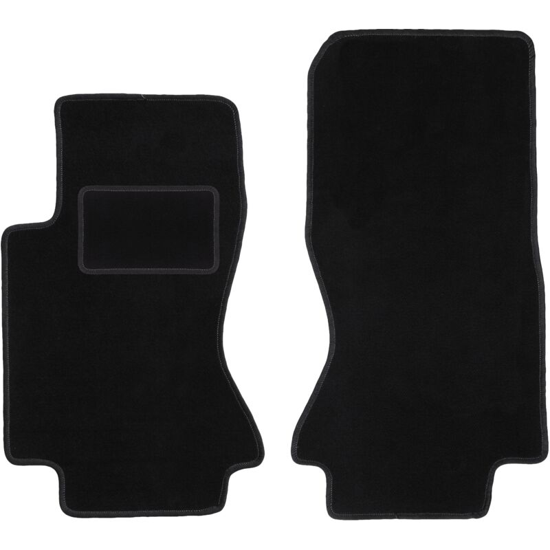 Tapis avant noirs pour : Jaguar S-Type X204 berline (2002-2008)