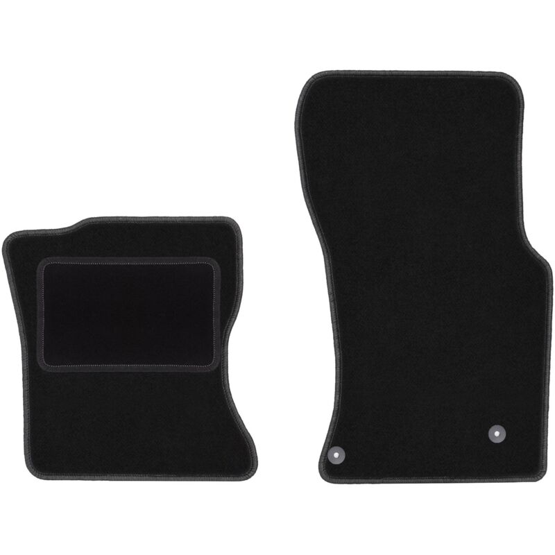 Tapis avant noirs pour : Jaguar XF X260 berline, break (2016-)