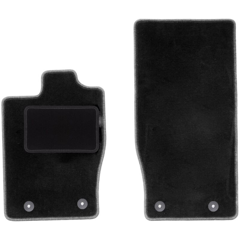 Tapis avant noirs pour : Jaguar XK coupé (2006-2014)