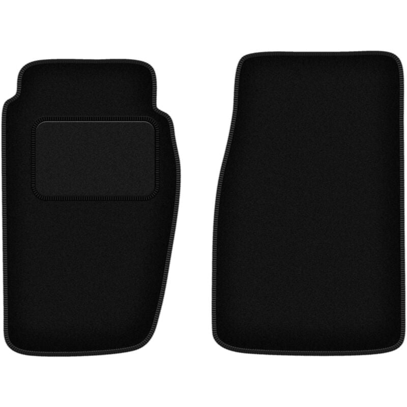 Tapis avant noirs pour Jeep Grand Cherokee XJ tout-terrain (1992-1998)