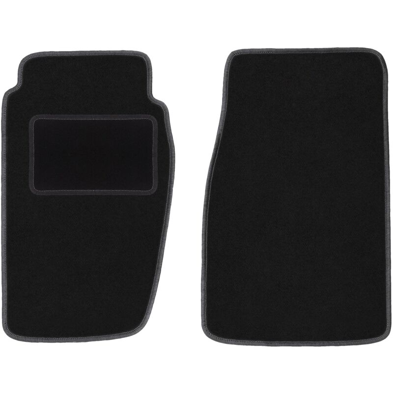 Tapis avant noirs pour Jeep Grand Cherokee ZJ tout-terrain (1998-2005)