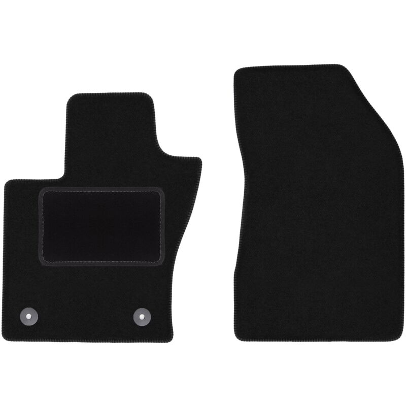 Tapis avant noirs pour Jeep Renegade II SUV (2018-)