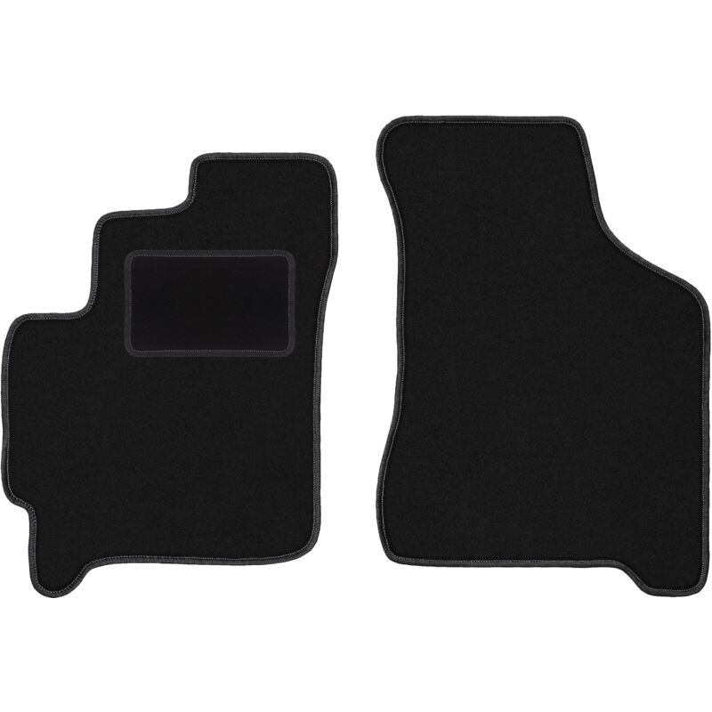 Tapis avant noirs pour : Kia Carens I monospace (1999-2006)