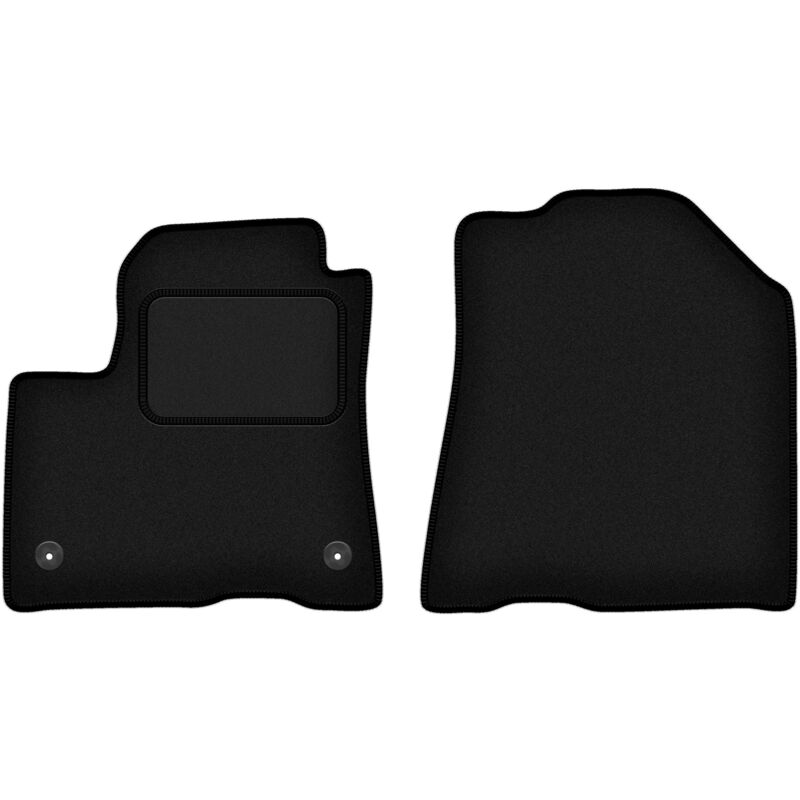 Tapis avant noirs pour : Kia e-Soul II / Soul EV à hayon (2020-)