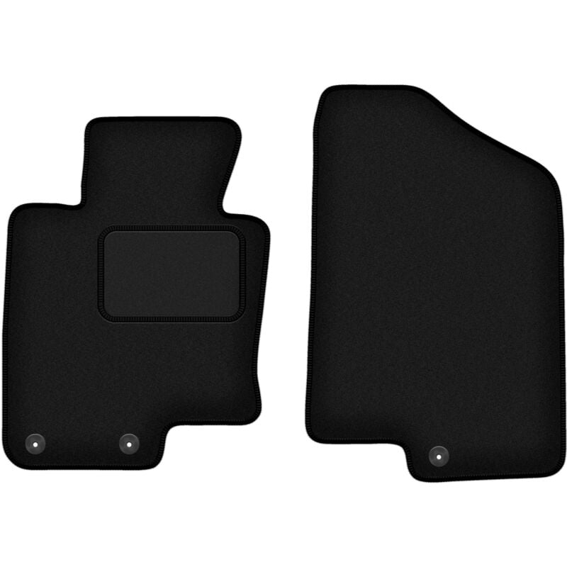 Tapis avant noirs pour : Kia Optima III TF berline (2010-2015)