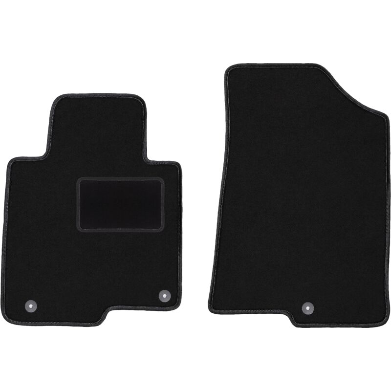 Tapis avant noirs pour : Kia Optima IV SW break (2015-)