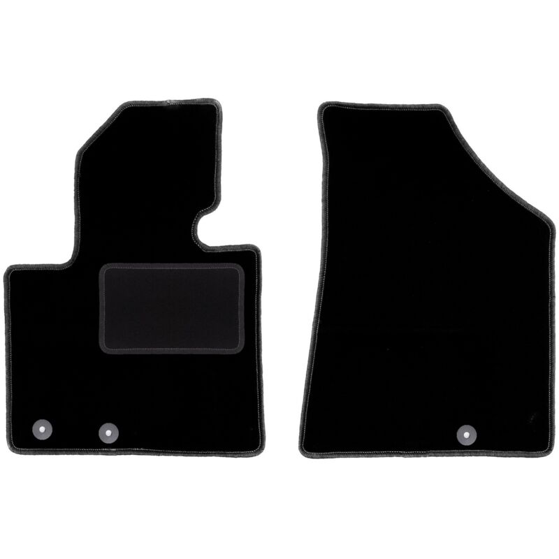 Tapis avant noirs pour : Kia Sorento II SUV (2009-2015)