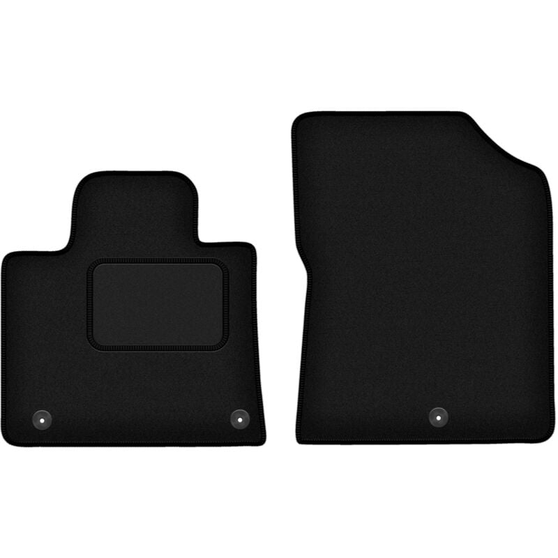 Tapis avant noirs pour : Kia Sorento IV SUV (2020-)