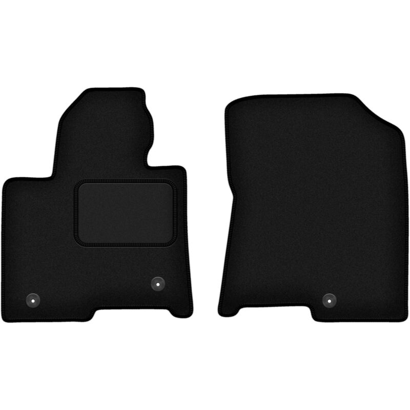 Tapis avant noirs pour : Kia Sorento IV XL Hybrid SUV (2020-)