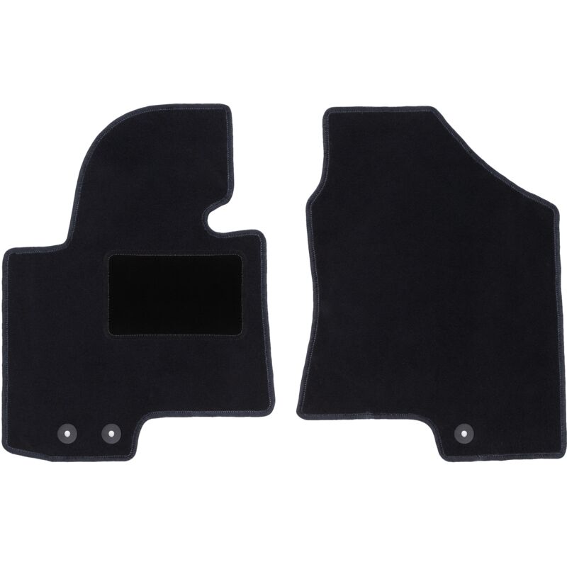 Tapis avant noirs pour : Kia Sportage III SUV (2010-2015)