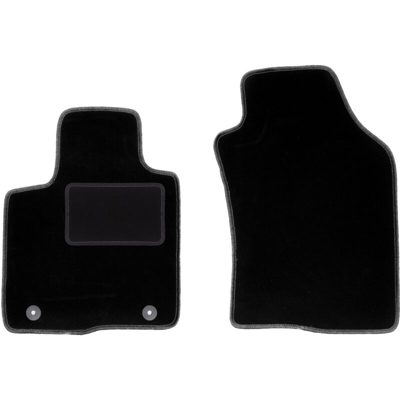 Tapis avant noirs pour : Lancia Ypsilon III à hayon (2011-)