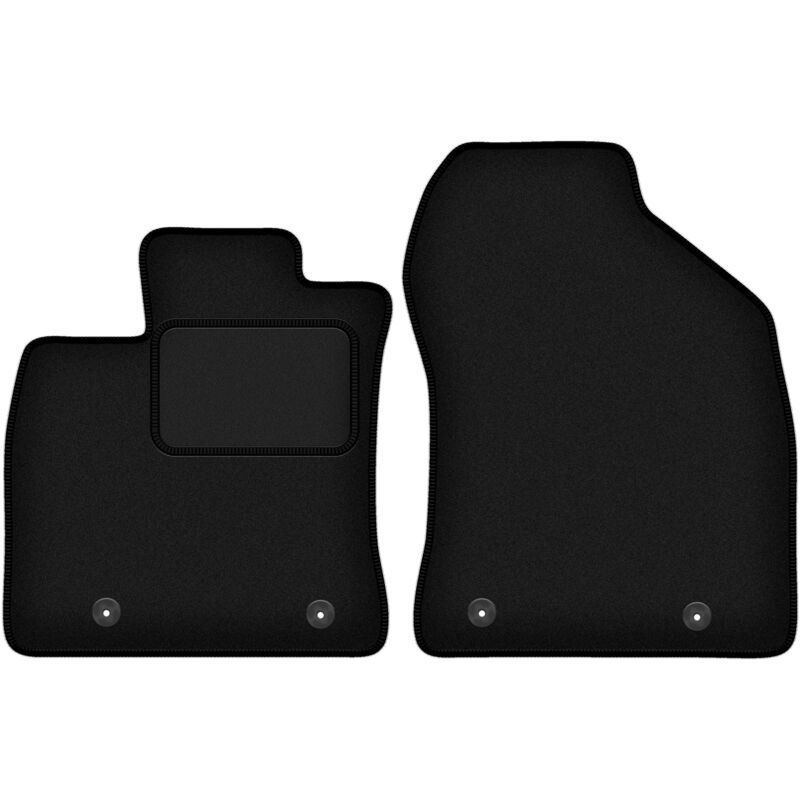 Tapis avant noirs pour Lexus CT 200H à hayon (2010-2020)