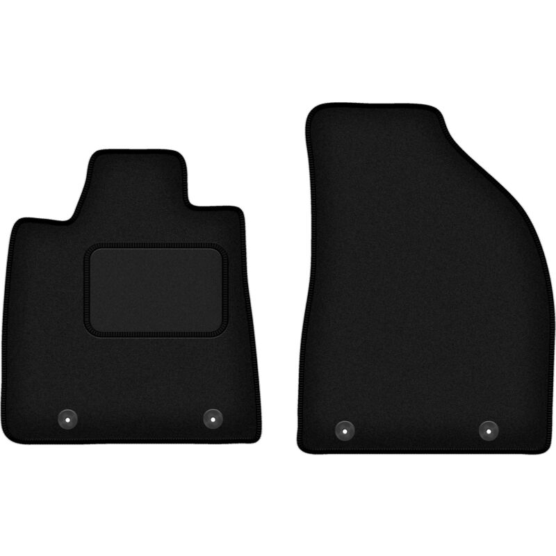 Tapis avant noirs pour : Lexus RX III Hybrid SUV (2008-2015)