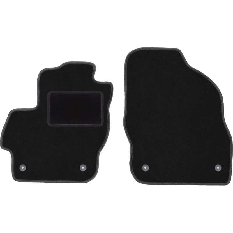 Tapis avant noirs pour Mazda 3 II BL berline (2008-2013)