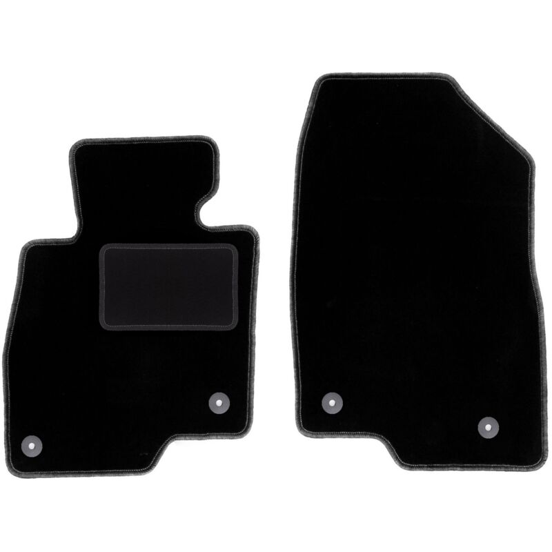 Tapis avant noirs pour Mazda 3 III (BM) berline à hayon (2013-)