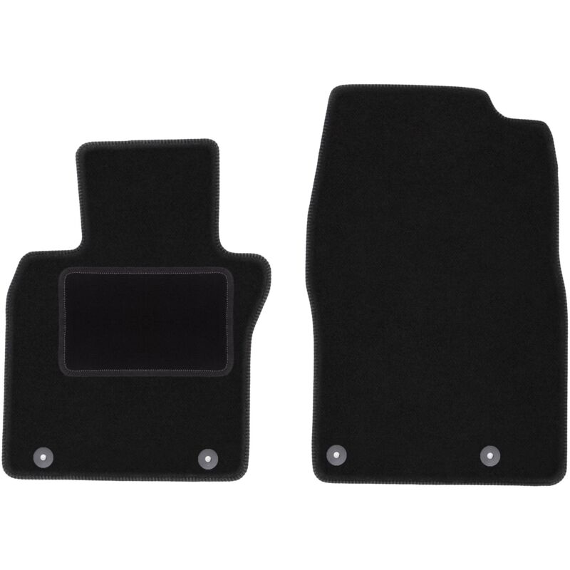Tapis avant noirs pour Mazda 3 IV à hayon, berline (2019-)