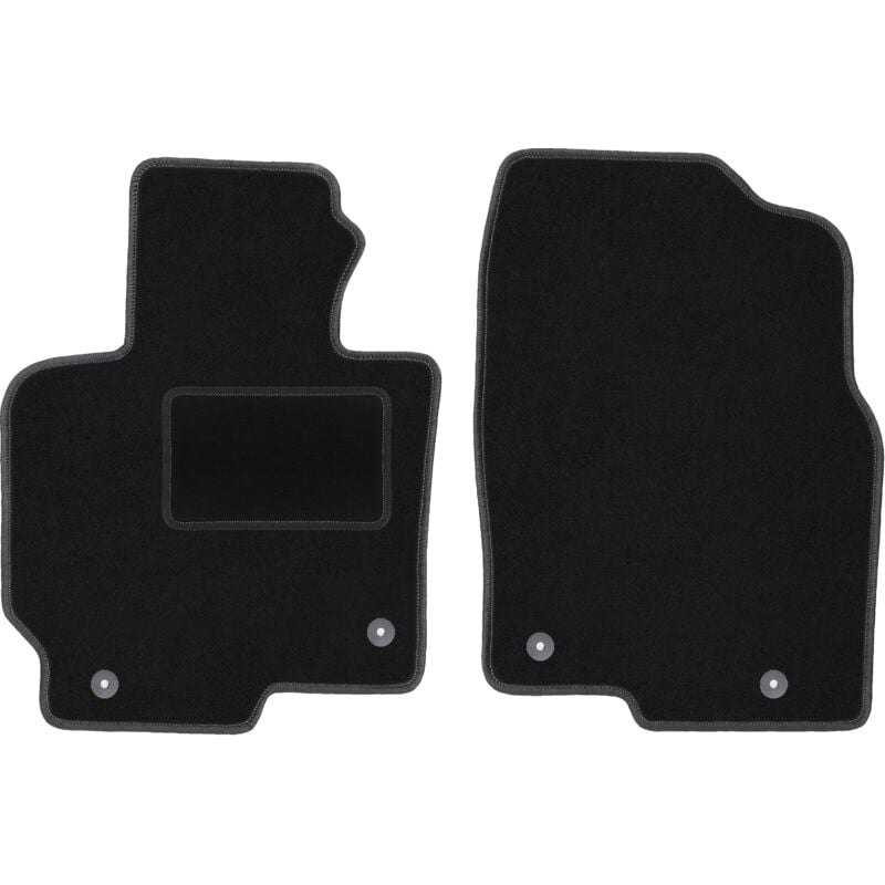 Tapis avant noirs pour : Mazda CX-5 I SUV (2012-2017)
