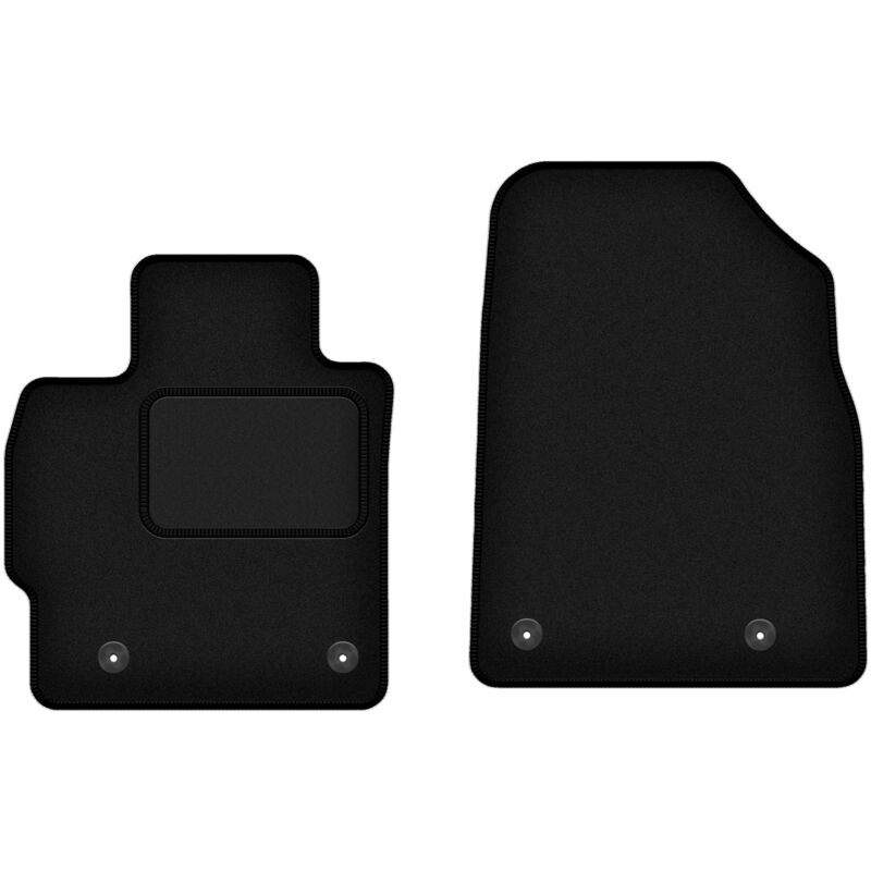 Tapis avant noirs pour : Mazda CX-7 SUV (2006-2009)