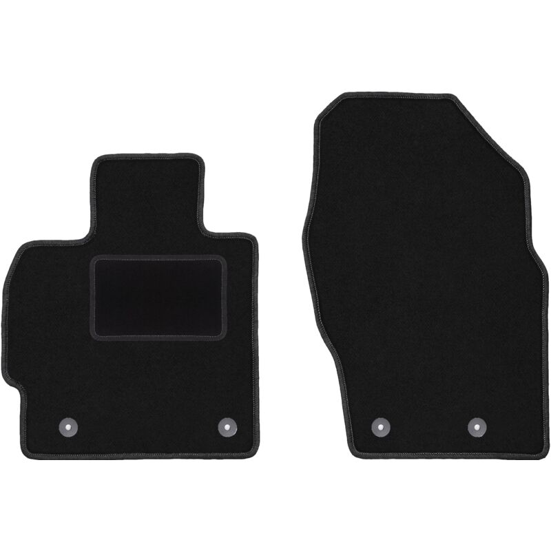 Tapis avant noirs pour : Mazda CX-7 SUV (2009-2012)