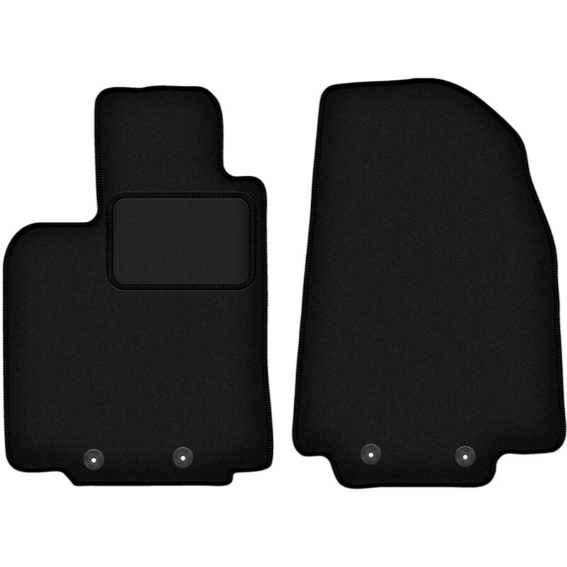 Tapis avant noirs pour : Mazda CX-9 I SUV (2006-2015)