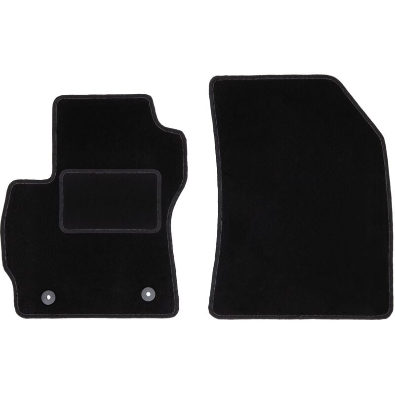 Tapis avant noirs pour : Mazda Premacy II monospace (2005-2010)