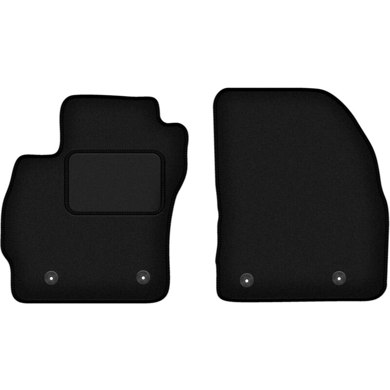 Tapis avant noirs pour : Mazda Premacy III monospace (2010-)