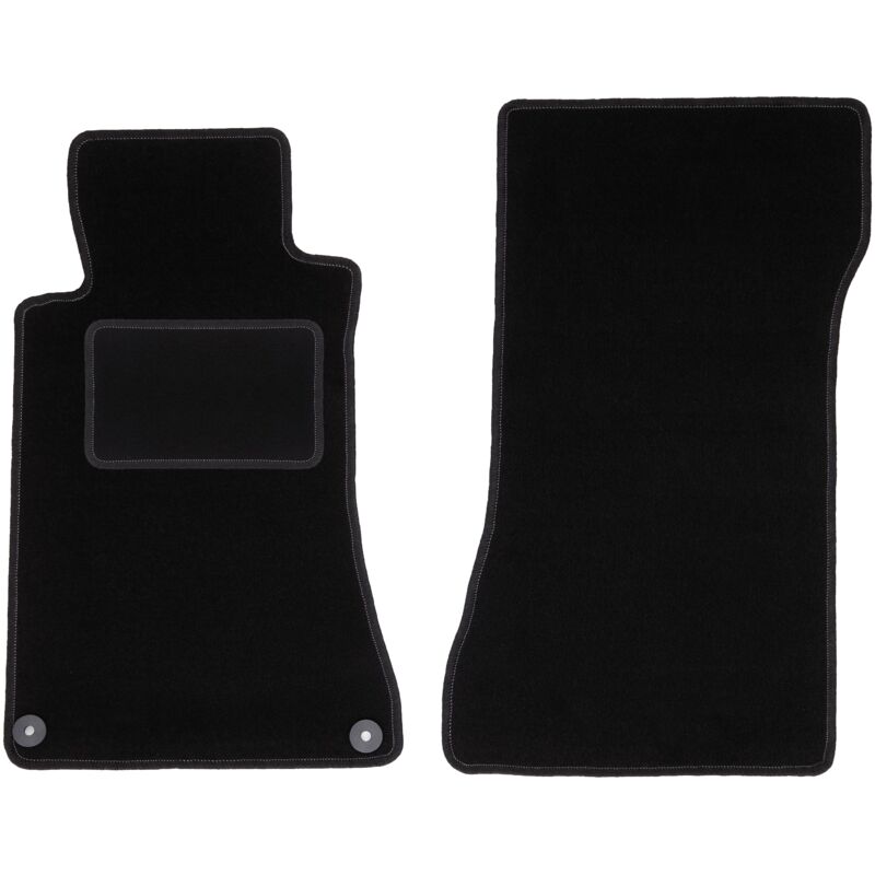 Tapis avant noirs pour Mercedes C W203 berline, break (2000-2008)