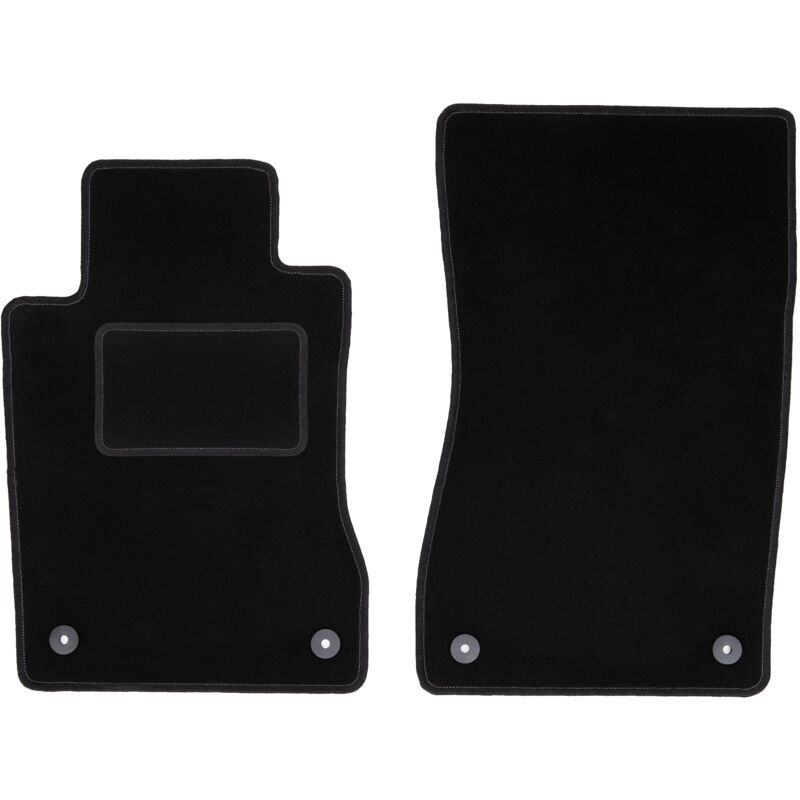 Tapis avant noirs pour : Mercedes CLS C219 berline (2004-2010)