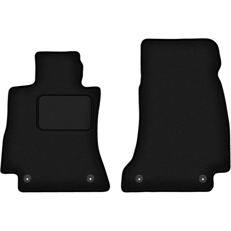 Tapis avant noirs pour Mercedes CLS C257 berline (2018-)