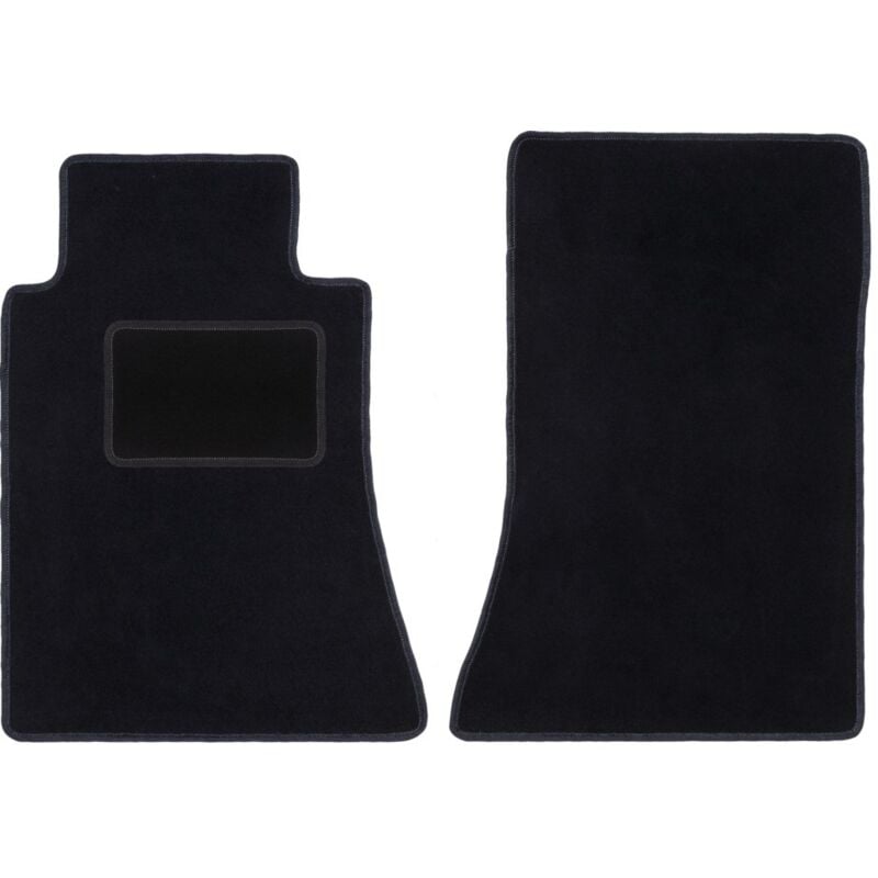 Tapis avant noirs pour Mercedes E W124 berline, break (1984-1997)