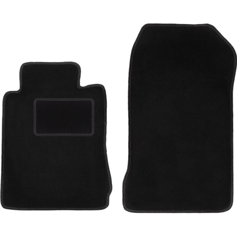 Tapis avant noirs pour Mercedes E W210 berline, break (1995-2003)