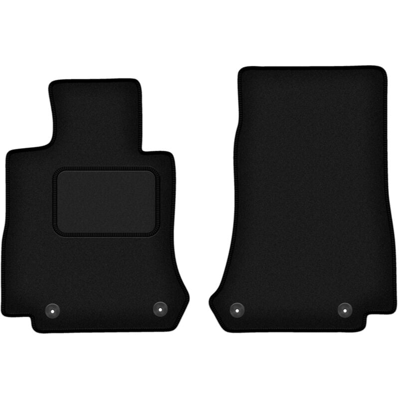 Tapis avant noirs pour : Mercedes EQC N293 SUV (2019-)