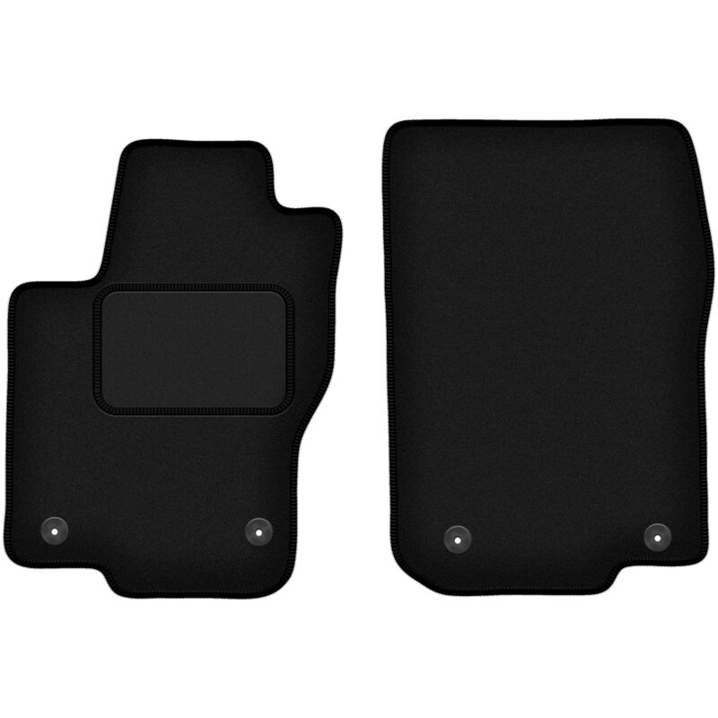 Tapis avant noirs pour : Mercedes GL X166 SUV (2012-2015)