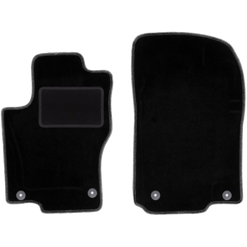 Tapis avant noirs pour : Mercedes GLE W166 SUV (2011-2015)