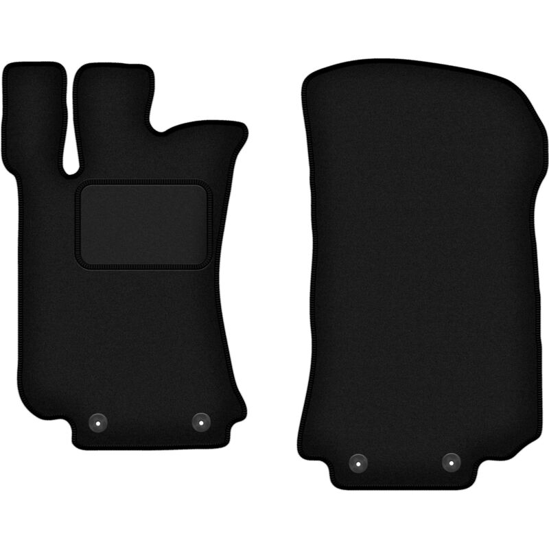 Tapis avant noirs pour Mercedes R251 / V251 7 places (2005-2013)