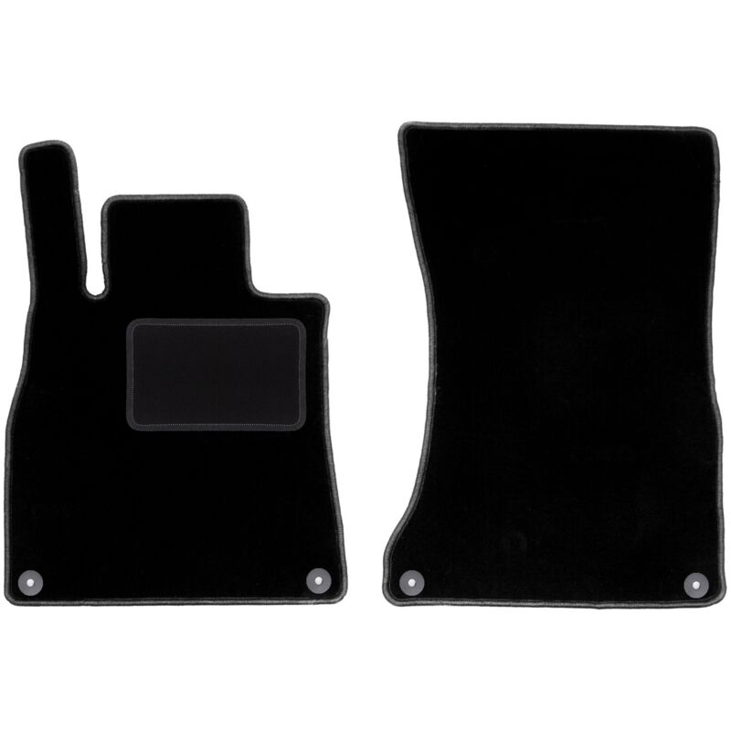 Tapis avant noirs pour : Mercedes S W222 berline (2013-2020)