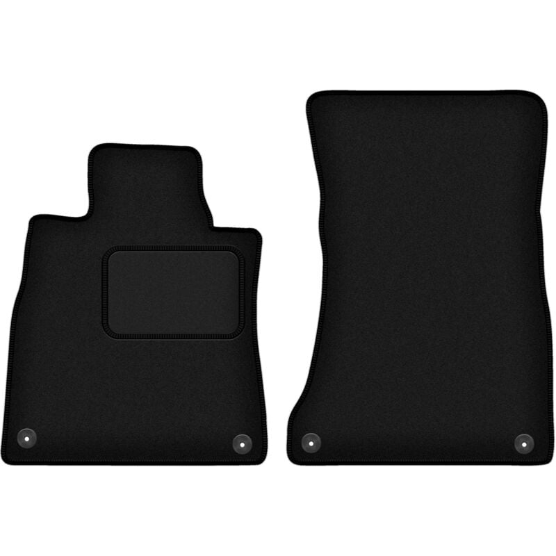 Tapis avant noirs pour Mercedes S W222 coupé (2013-)