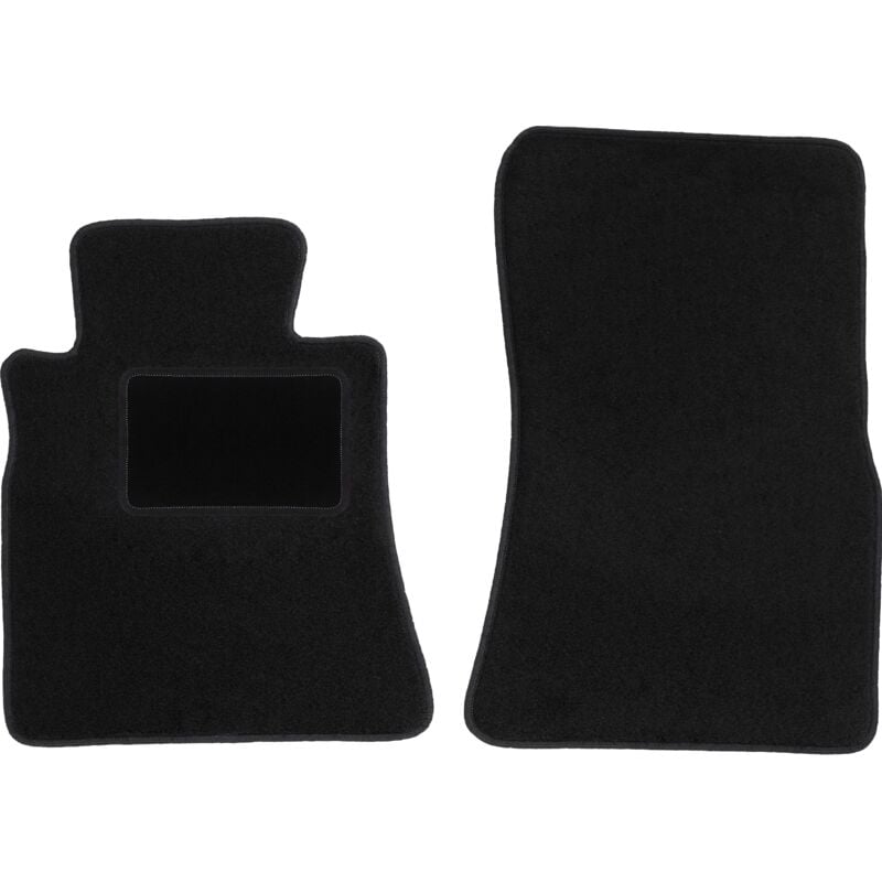 Tapis avant noirs pour : Mercedes SD W126 berline (1979-1991)