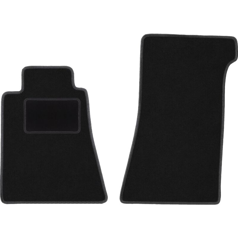 Tapis avant noirs pour : Mercedes SL R107 coupé sans catalyseur (1971-1989)