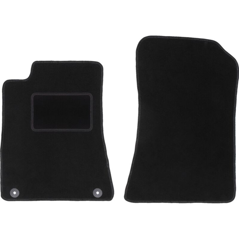 Tapis avant noirs pour Mercedes SL R129 roadster (1998-2002)