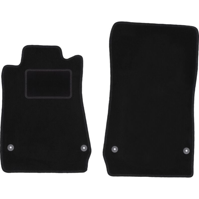 Tapis avant noirs pour : Mercedes SLK R171 coupé (2004-2011)
