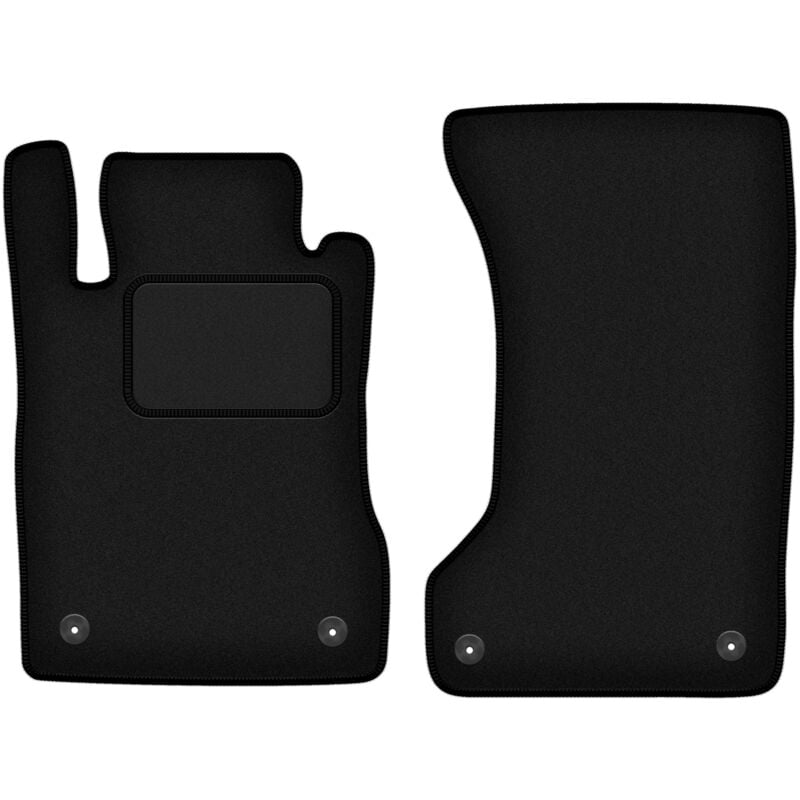 Tapis avant noirs pour Mercedes W211 4Matic berline, break (2003-2009)