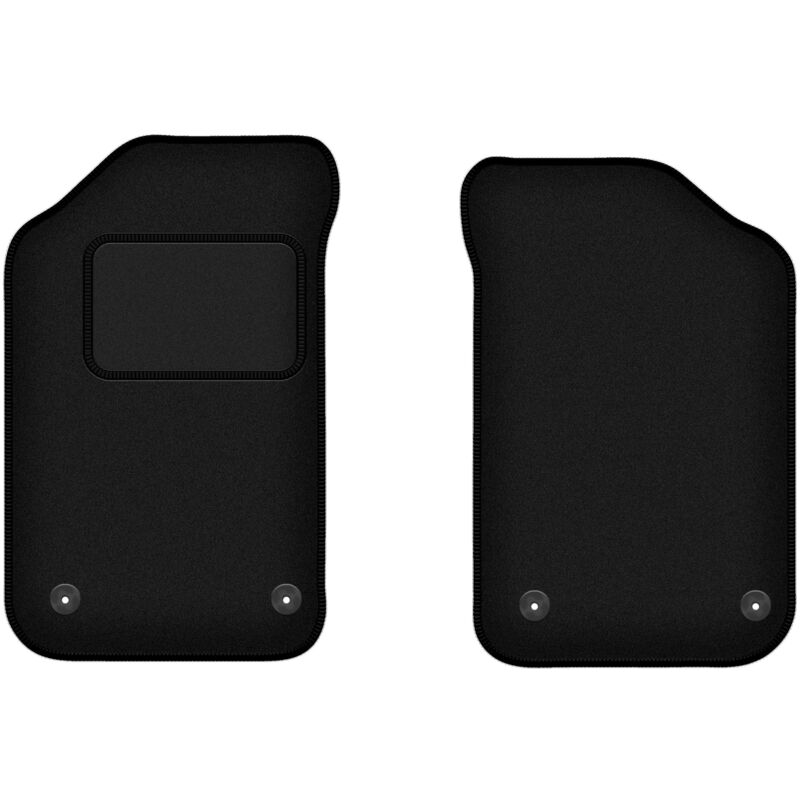 Tapis avant noirs pour : MG F/TF coupé, cabriolet (2007-2011)