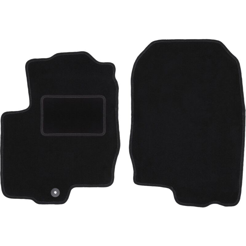 Tapis avant noirs pour : Mitsubishi Colt VI Z30 à hayon (2004-2008)
