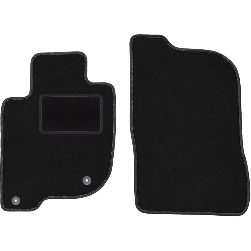 Tapis avant noirs pour Mitsubishi L200 V tout-terrain (2015-)