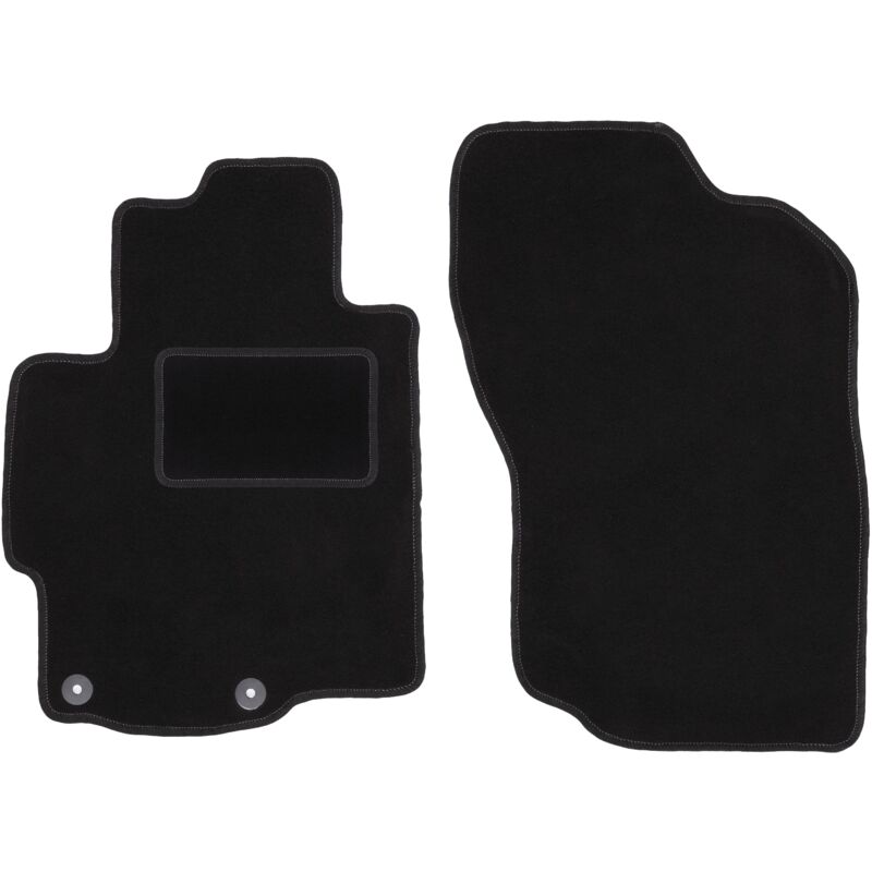 Tapis avant noirs pour : Mitsubishi Lancer VIII CY berline, sportback (2007-2016)