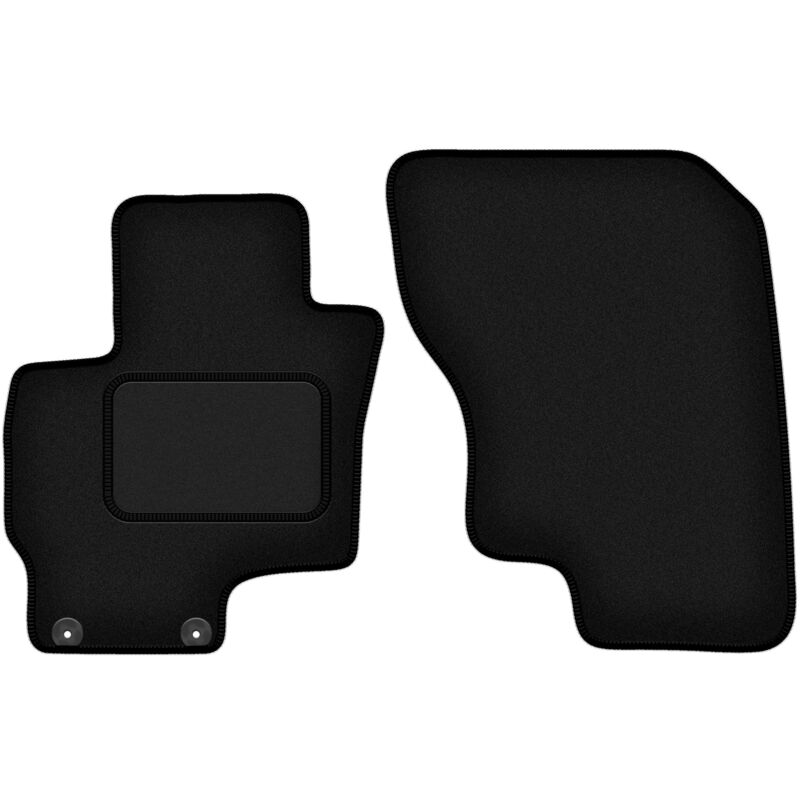 Tapis avant noirs pour : Mitsubishi Outlander III PHEV SUV (2012-)