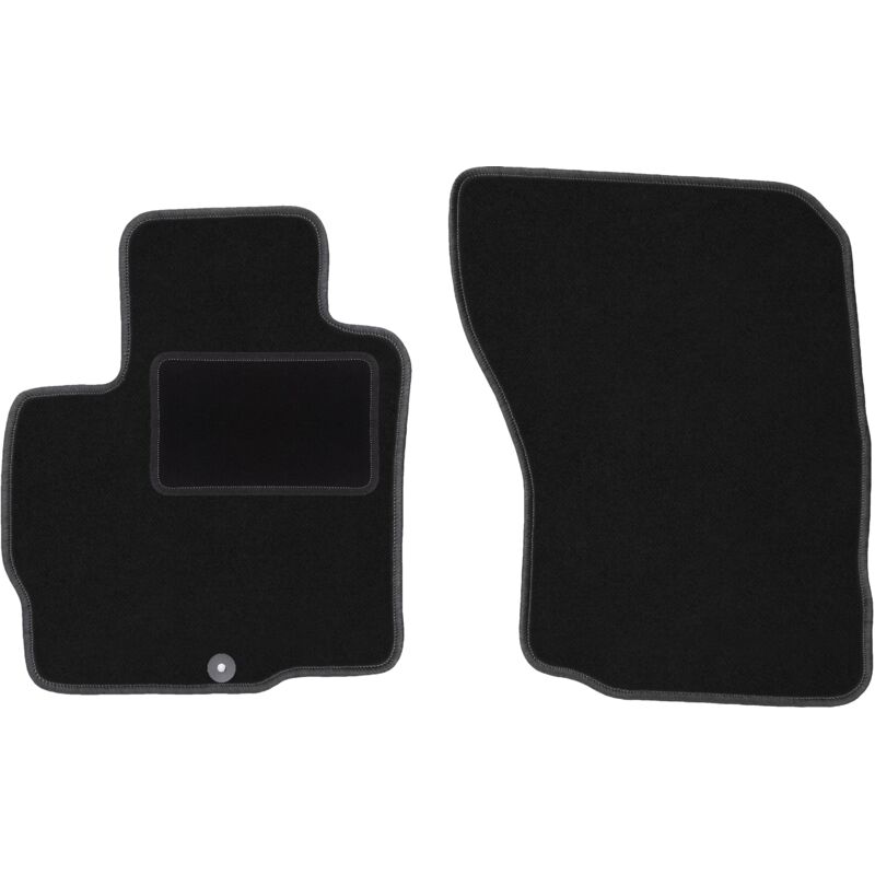 Tapis avant noirs pour : Mitsubishi Outlander III SUV (2012-)