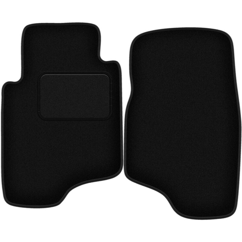Tapis avant noirs pour : Mitsubishi Pajero II tout-terrain (1991-1999)